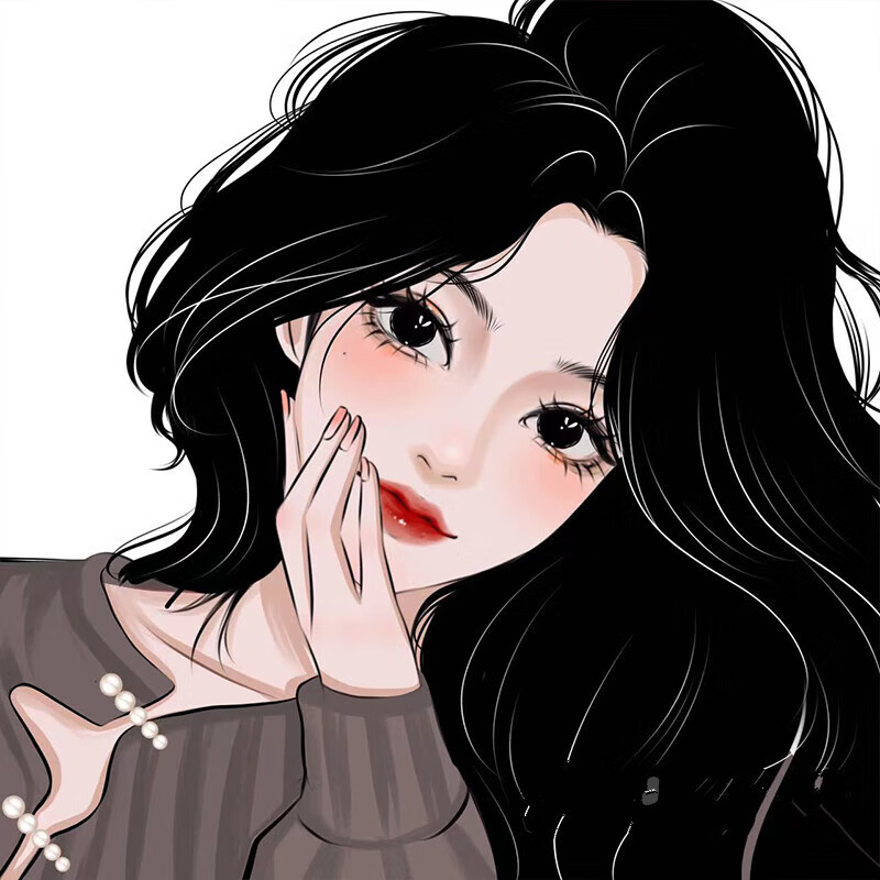 翰克 手绘头像定制原创画师约稿微信头像画情侣真人照片动漫画卡通