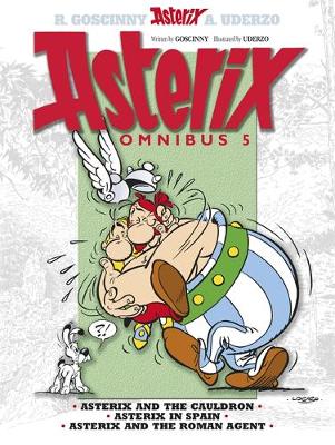 英文原版 高卢英雄历险记 13-15 合订本 卷五 儿童漫画 Asterix Omnibus, Volume 5 阿斯特克斯与存钱锅 在西班牙 离间计