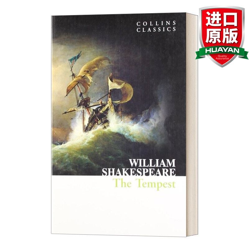 The Tempest 英文原版 暴风雨 莎士比亚 Collins Classics 柯林斯经典系列 英文版 进口英语原版书籍