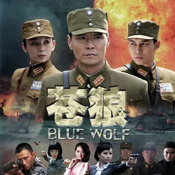 启游(qiyou)苍狼 dvd全集完整版抗战谍战电视剧dvd碟片光盘 刘若昀2碟