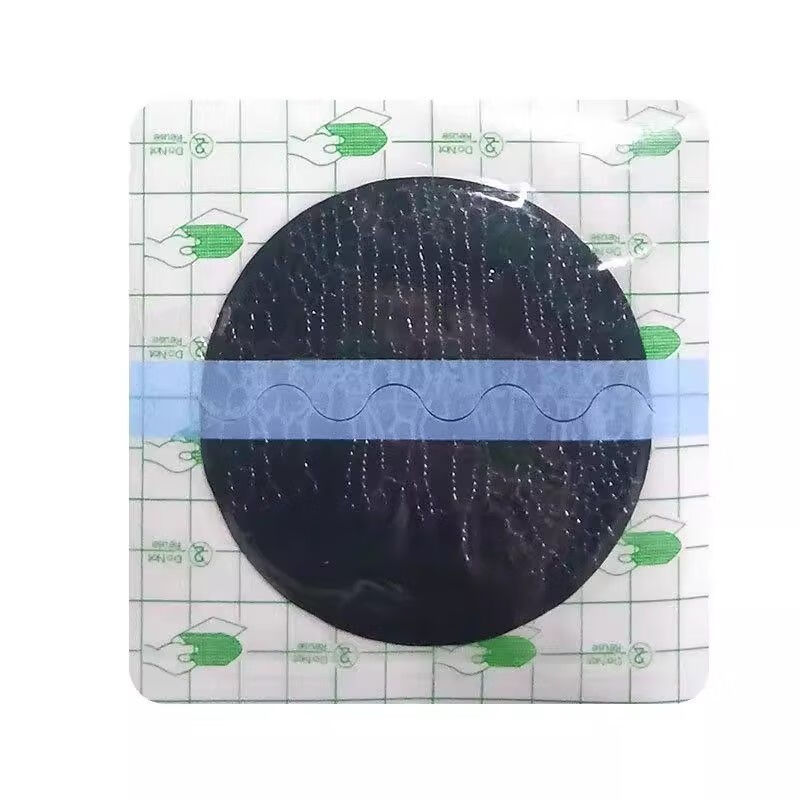 老黑膏药防水型PU膜手工熬制颈肩腰腿膝盖腱鞘炎护腕关节疼痛贴膏 老黑膏14*14 10贴装