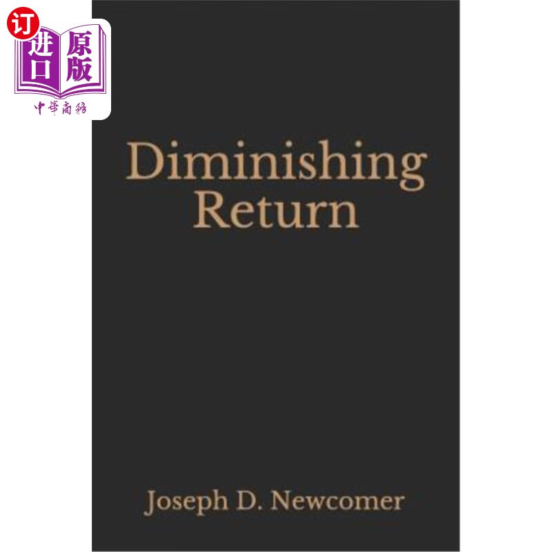 海外直订diminishing return 收益递减