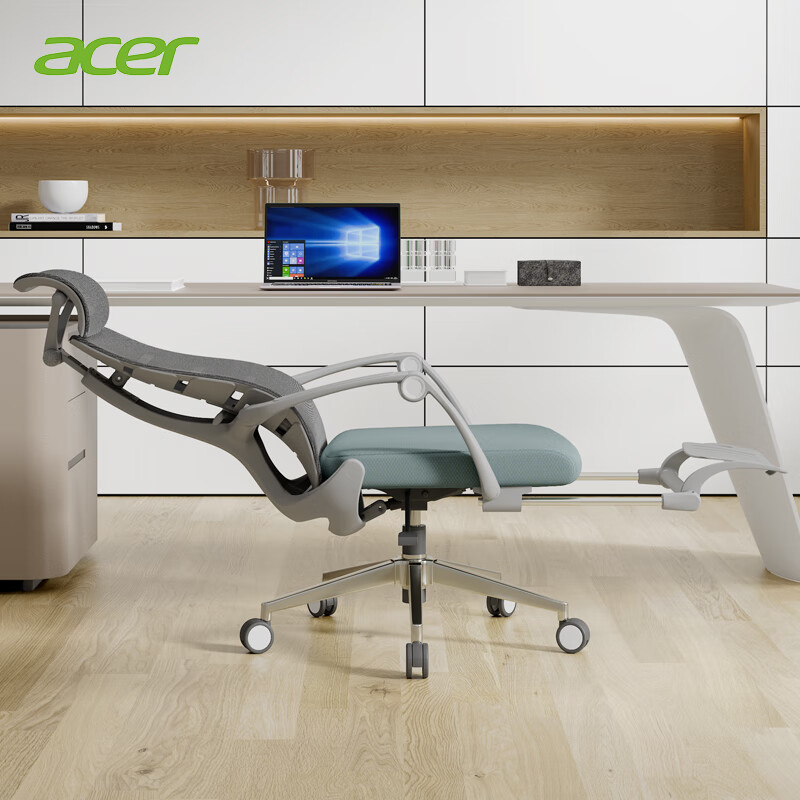 宏碁（acer）海王星人体工学椅可躺午休办公椅靠背大角度后仰