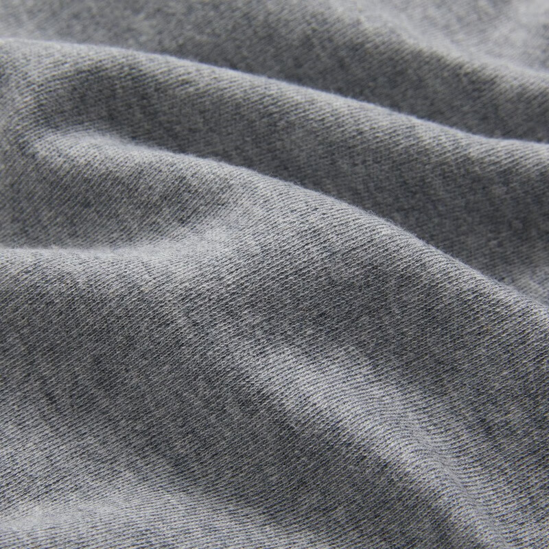 三枪(THREEGUN)秋衣秋裤保暖内衣套装纯棉抗静电舒服棉舒适圆领长袖长裤保暖内衣 浅麻灰-男款 XL