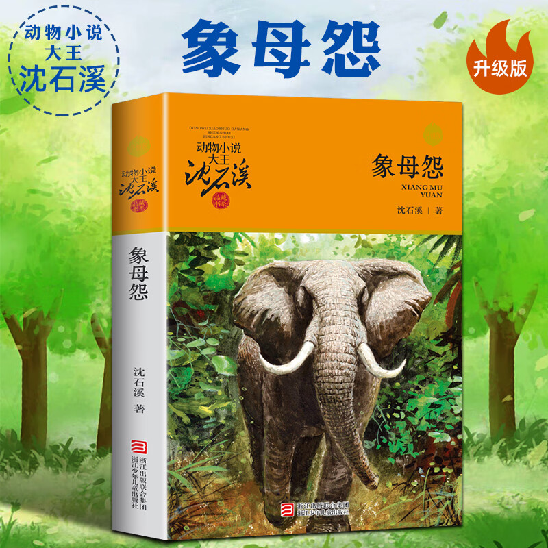 动物小说大王沈石溪品藏书系 象母怨 儿童书8-10-12周岁儿童文学三四