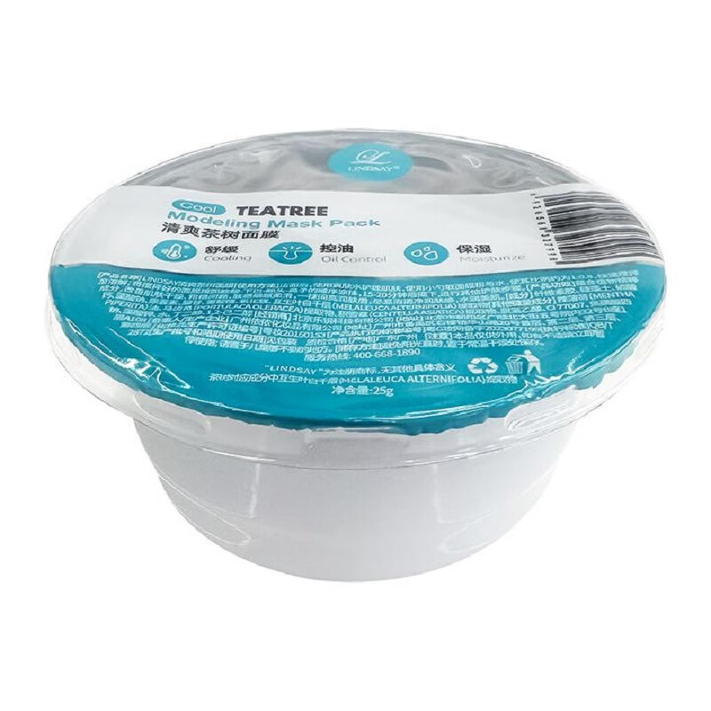 万宁（mannings）E 柳邻杰伊清爽茶树面膜25g