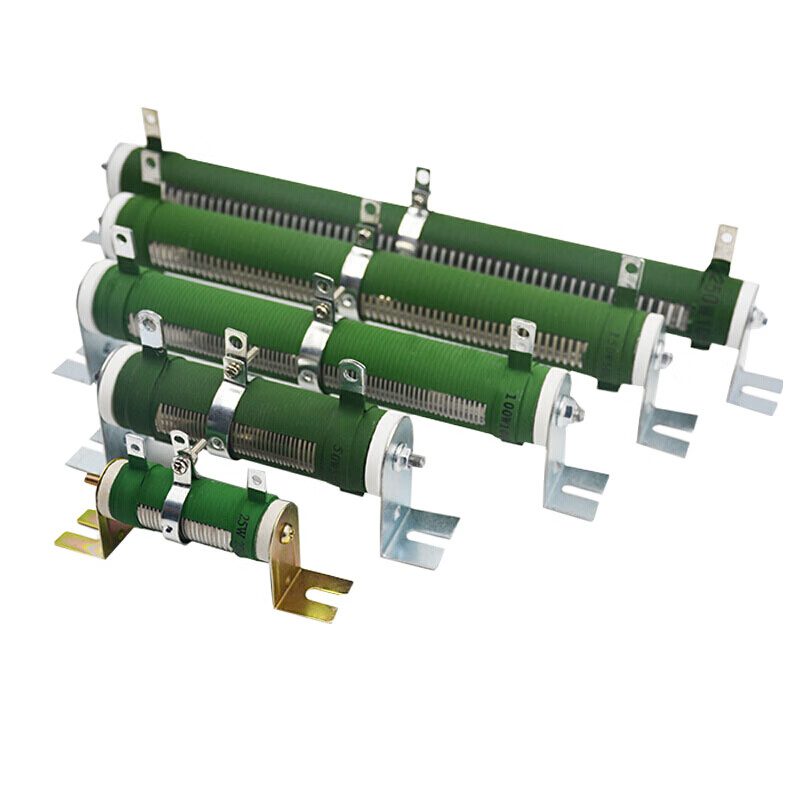 鹏艾鑫大功率可变瓷管线绕负载放电可调电阻滑动变阻器50W100W200W500W 300W 200欧姆