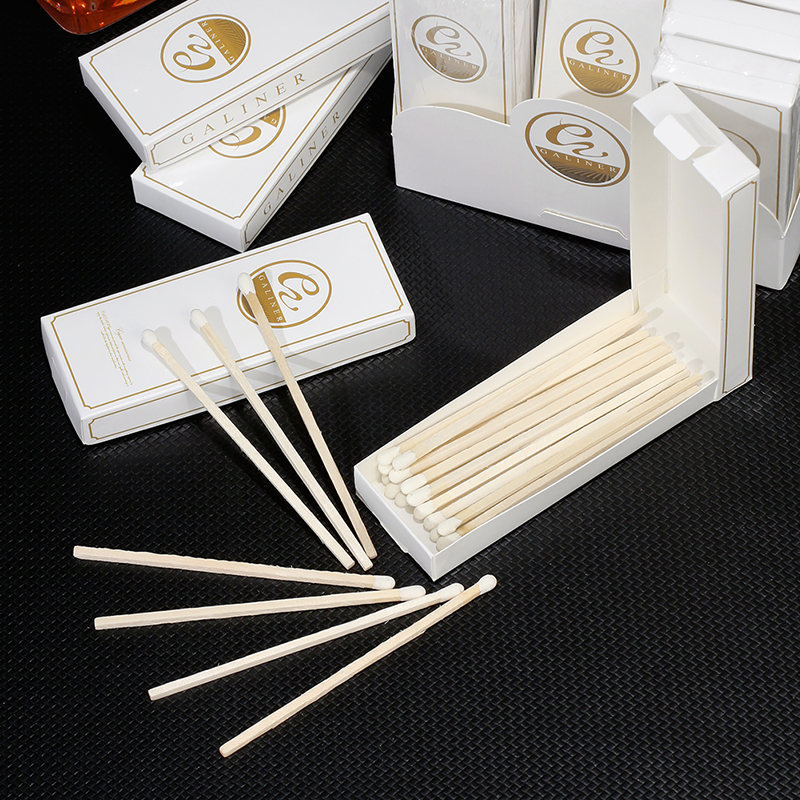 专用低硫白桦木一次性酒店香薰10cm加长创意长火柴 galiner(白盒)*1
