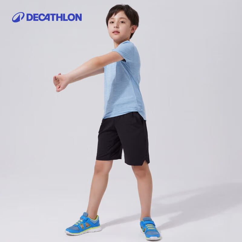 �Ͽ�ٯ��DECATHLON����ͯT����ͯŮͯ�ļ�����t���ļ�Բ���˶����͸��GYMB ����װ��T��+�̿� - ������ XL /151-160c12-13��