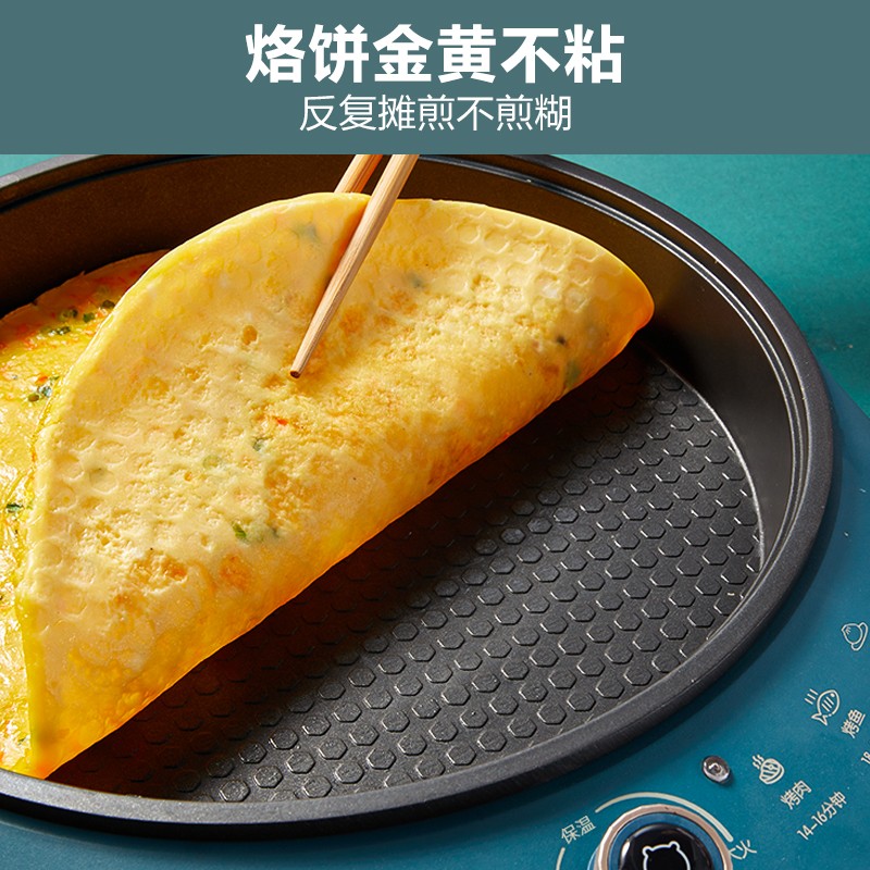 小熊电饼铛火开大有塑料味吗，我买的一股很浓的塑料味？