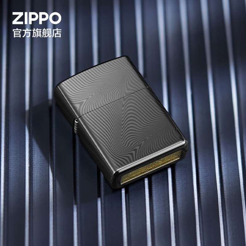 ZIPPO官方旗舰店正品煤油打火机zippo经典陶瓷外壳系列告白礼物送男友 幻象未来 套装