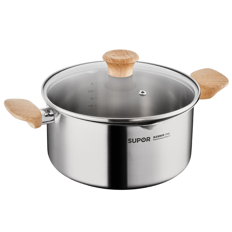 ���ڲ������ղ�����SUPOR��Ӥͯ��316L��������� �����������๦�� �����¯ͨ�üӺ�20cm 121.68Ԫ(������)