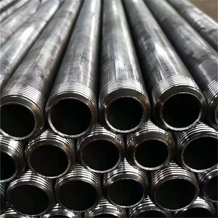 声测管50/54/57mm钳压式螺旋式超声波检测管一次性注浆管 规格齐全