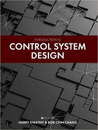 预订Introduction to Control System Design