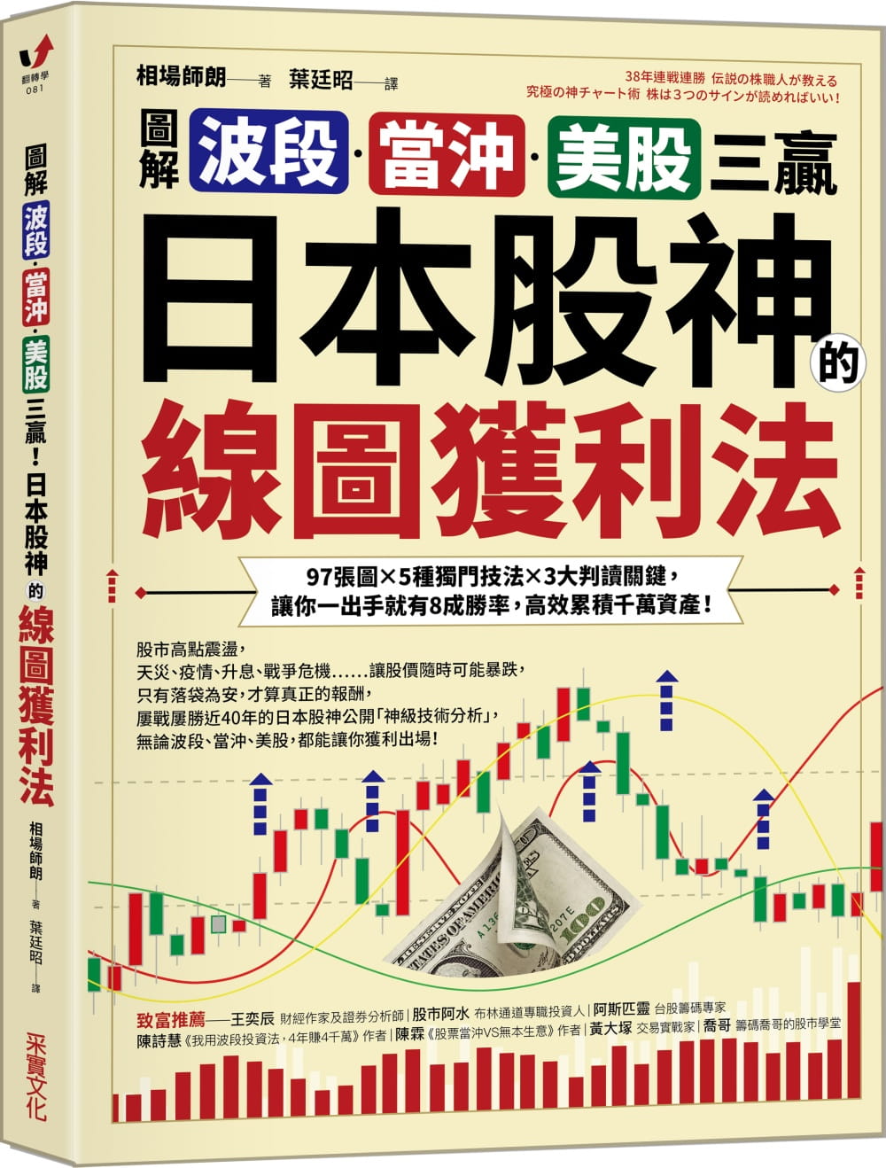 现货 相场师朗 【图解】波段、当冲、美股三赢！日本股神的线图获利法：97张图 5种独门技法 3大判读关键，让你一出手就有8成胜率，高效累积千万资产！台版原版 商业理财