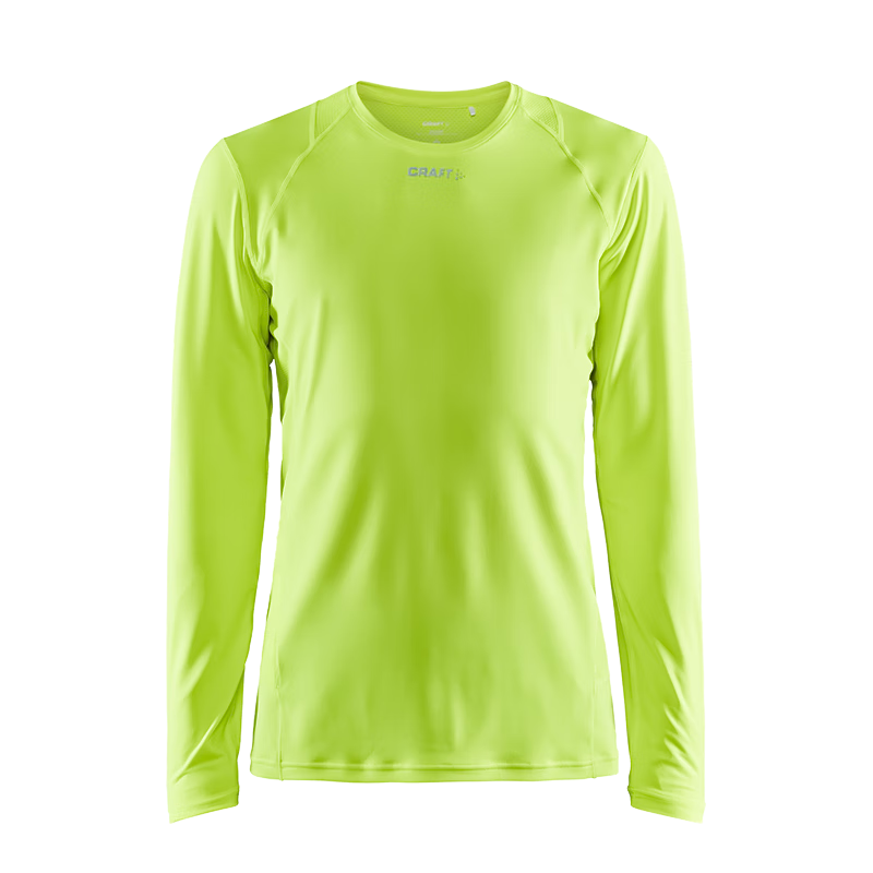CRAFT 夸夫特训练跑步长袖T恤透气轻量快干上衣新品 荧光绿色 M 159元