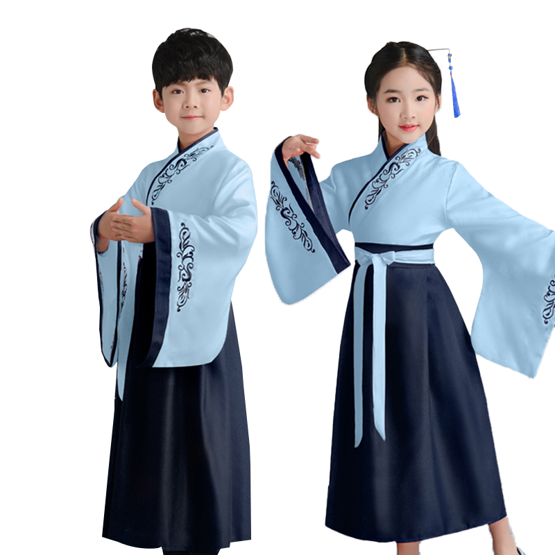 让孩子成为主角,购买优质儿童汉服民族服装