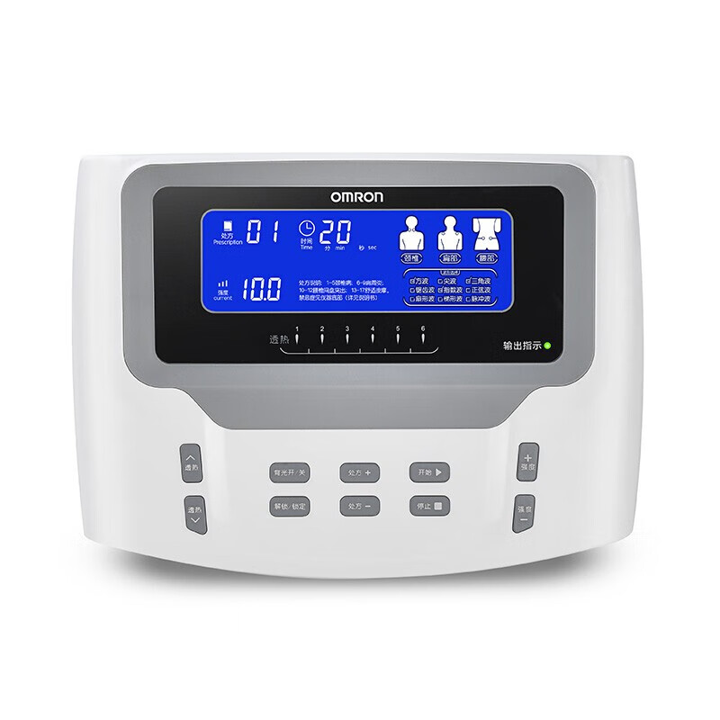 欧姆龙(omron)中频治疗仪 适用于颈椎腰椎肩周炎 理疗仪器hv-f2200