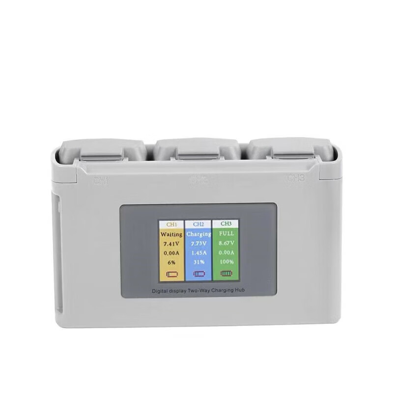 全新适用于大疆djimini4k无人机电池mini4k电池mini2电池 三路数显