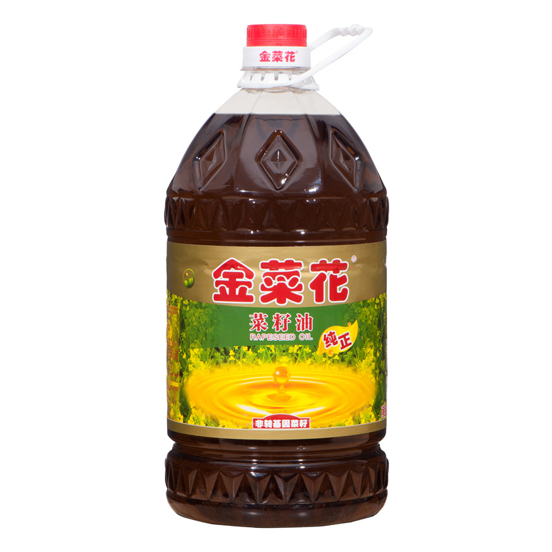 金菜花纯正菜籽油5l