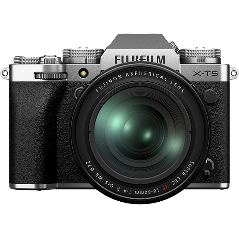 PLUS会员：FUJIFILM 富士 X-T5/XT5 微单相机 套机 16-80mm 经典机械拨盘