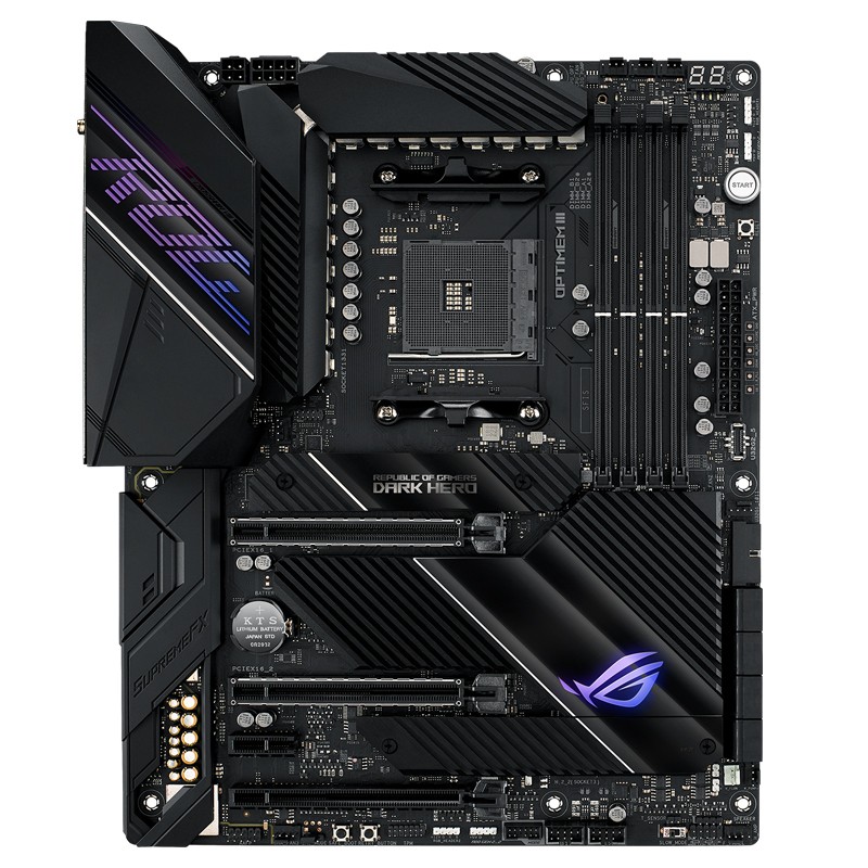 r7 5800x主板,华硕x570主板 华硕(asus)rog crosshair viii dark hero主板 支持r7 5800x rog c8dh