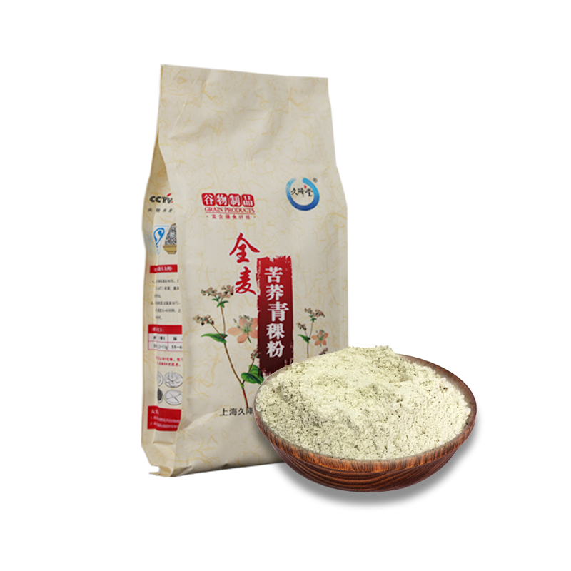 久降堂苦荞青稞面粉 膳食纤维 五谷杂粮粗粮主食馒头面条粉 1kg