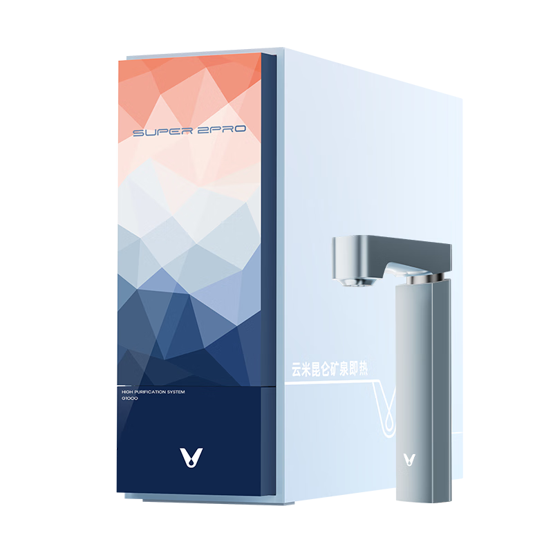 ���ף�VIOMI�����ؿ�Ȫ���Ⱦ�ˮ��1000G�ʻ�ˮ ���ó��¼��Ⱦ�ˮ�� �����ֱ������һ��� �޹����Դ�����ͷ