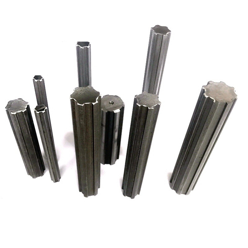 矩形花键轴外径14 16 20 22 25 28 30 32 35 38 40 42 50m 14外径6齿