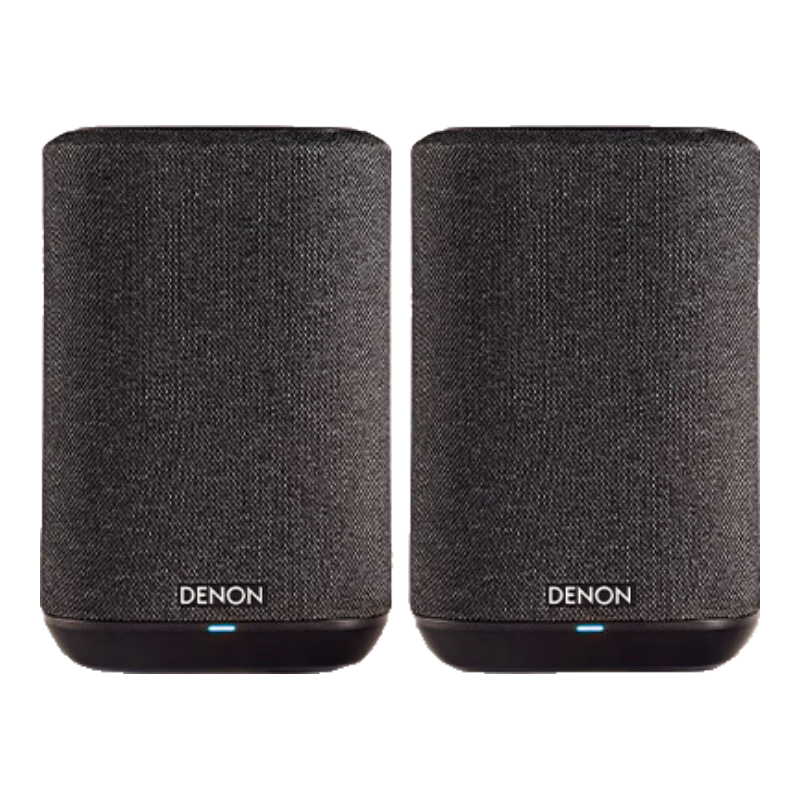 天龍（DENON）HOME150NV *2無(wú)線(xiàn)智能音響 Hi-Fi音響 WiFi藍牙USB立體聲家用桌面音箱緊湊型套裝