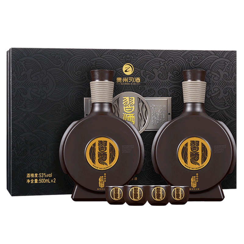 品质与价位优势-习酒53度酱香型白酒礼盒装推荐|查白酒历史价格