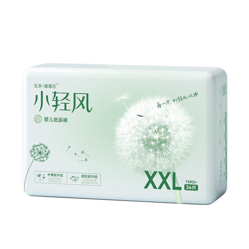 ���򱡱�оС���Ӥ��ֽ���XXL��36Ƭ��15-18kg����ʪ͸��ҹ�ò���