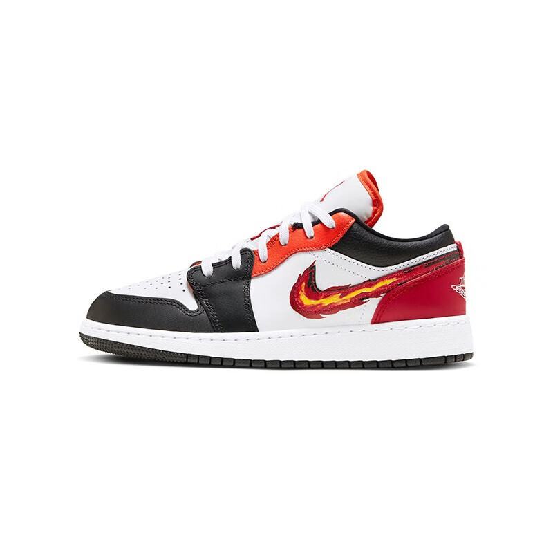 NIKEyykids  AIR JORDAN 1 LOW SE (GS)青少年潮流运动休闲鞋 FJ7222-101 37.5怎么看?