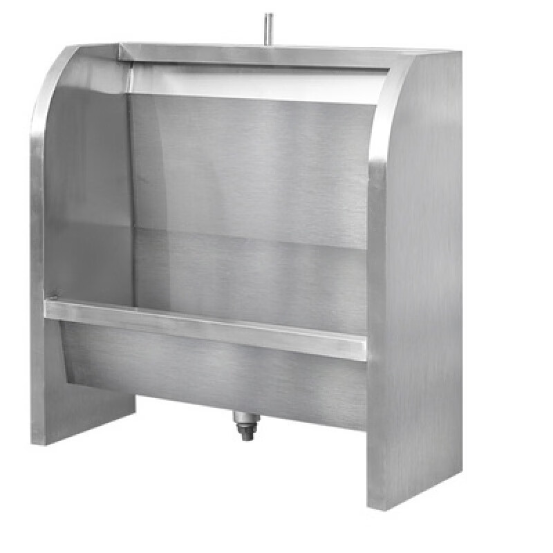 便槽长条学校公共场所幼儿园厕所立式尿槽304不锈钢小便池小 挂式小便