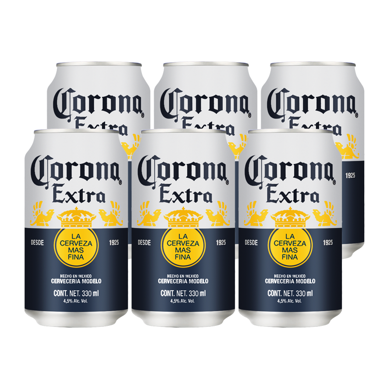 科罗娜(corona)墨西哥风味精酿进口 拉格特级啤酒黄啤酒 全新听 #1