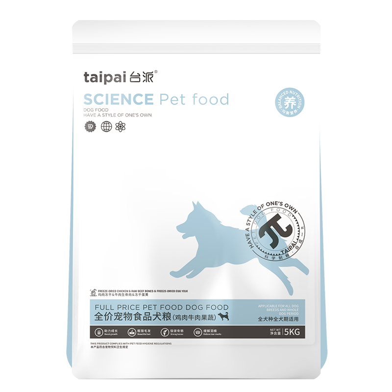 TAIPAI冻干狗粮价格趋势与品质评测