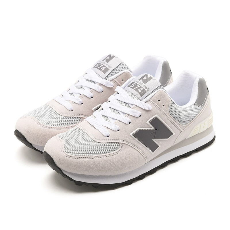 纽巴伦春款国产新款男鞋慢跑鞋休闲运动鞋女鞋跑步鞋纽百伦 574原组灰
