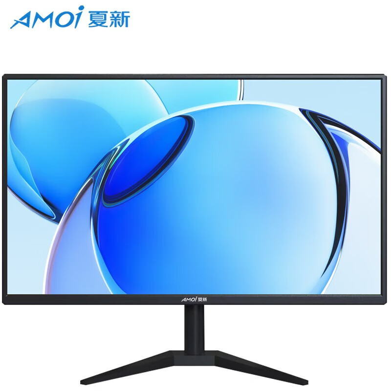 夏新(amoi) 24英寸直面台式电脑显示器办公电竞便携显示屏 24英寸窄