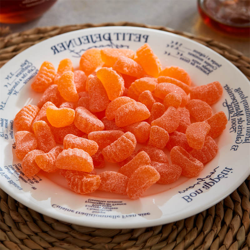 桑记糖坊 天津传统老味糖果酸甜橘子瓣软糖零食桔子糖 软橘子糖2斤