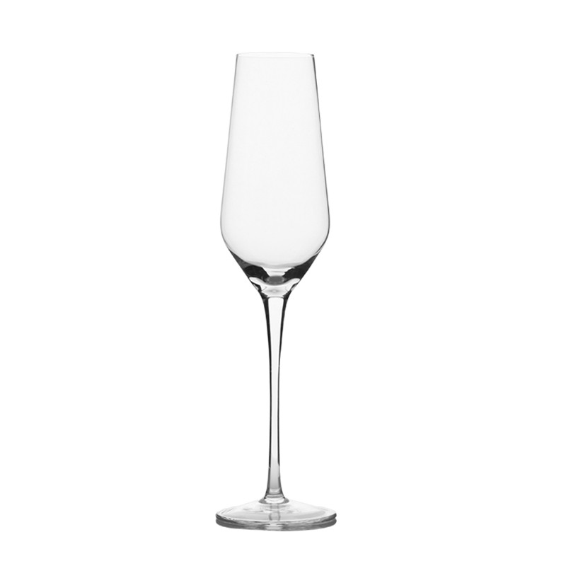 plazotta seit 1893德国 水晶香槟杯高脚杯玻璃甜酒杯结婚礼物红酒杯气泡酒香槟酒杯 香槟酒杯1个 300ml 2只