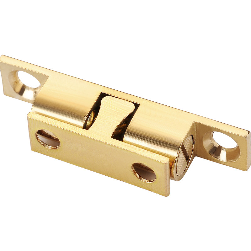 70mm柜门吸扣卡扣碰珠衣柜扣锁扣橱柜门五金配件卡式门夹扣碰珠锁