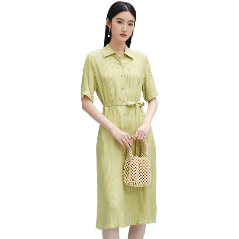 ���ޣ�PALUOPO���ļ�100%ɣ��˿����ȹŮʿ������˿�������a�������г�ȹ ���̼л� M (160/84A) 279.1Ԫ