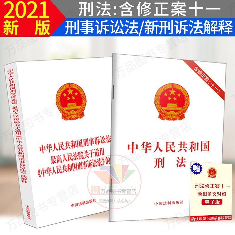 2023适用刑法刑事诉讼法2021中华人