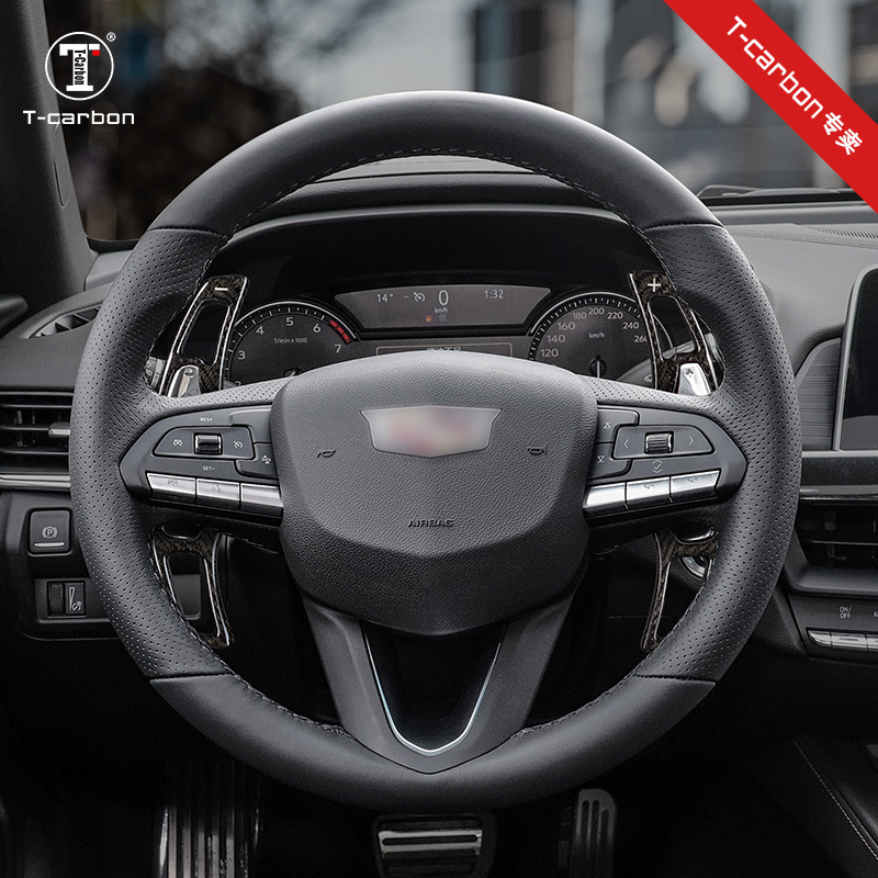 xt4/5 xts ct5/4方向盘改装加长碳纤维换挡拨片 拨片bp013 黑色