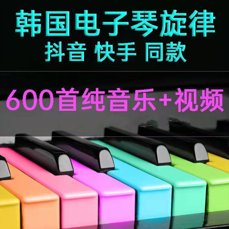 车载影音韩国电子琴优盘旋律车载 抖音快手同款无损音乐高质量经典