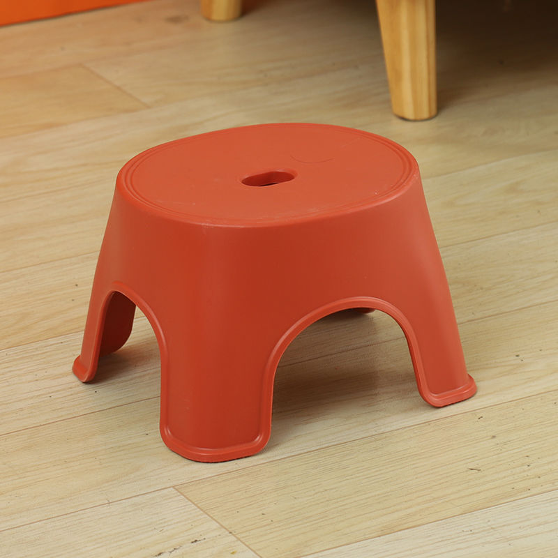 飘原 塑料小凳子 矮凳加厚小板凳浴室防滑椅成人餐桌凳家用简约椅子