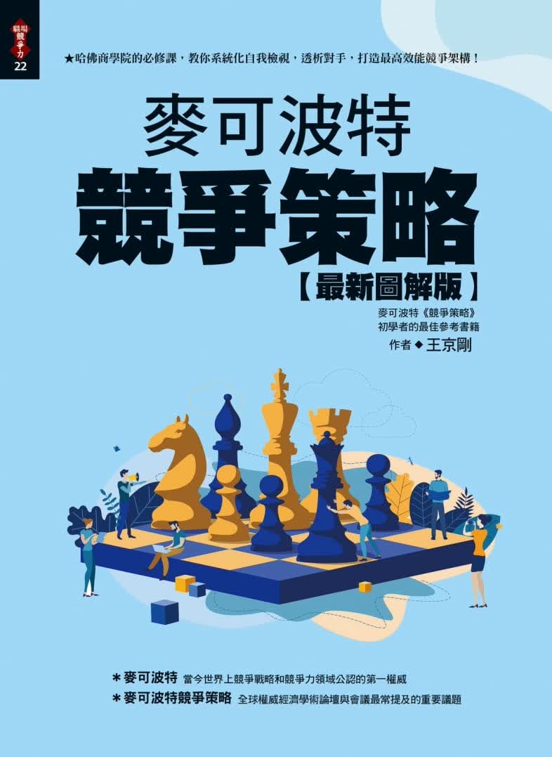 预售 王京刚 麦可波特竞争策略*新图解版 达观