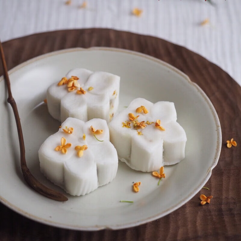 速缘乐手工桂花糕传统糕点心中式茶点糯米糕苏州式宋代精致果c 原味