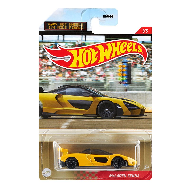 新款(HOT WHEELS)风火轮火辣小跑车男孩玩具合金车模布加迪兰博基尼迈凯伦福特珍藏小车 迈凯伦图片