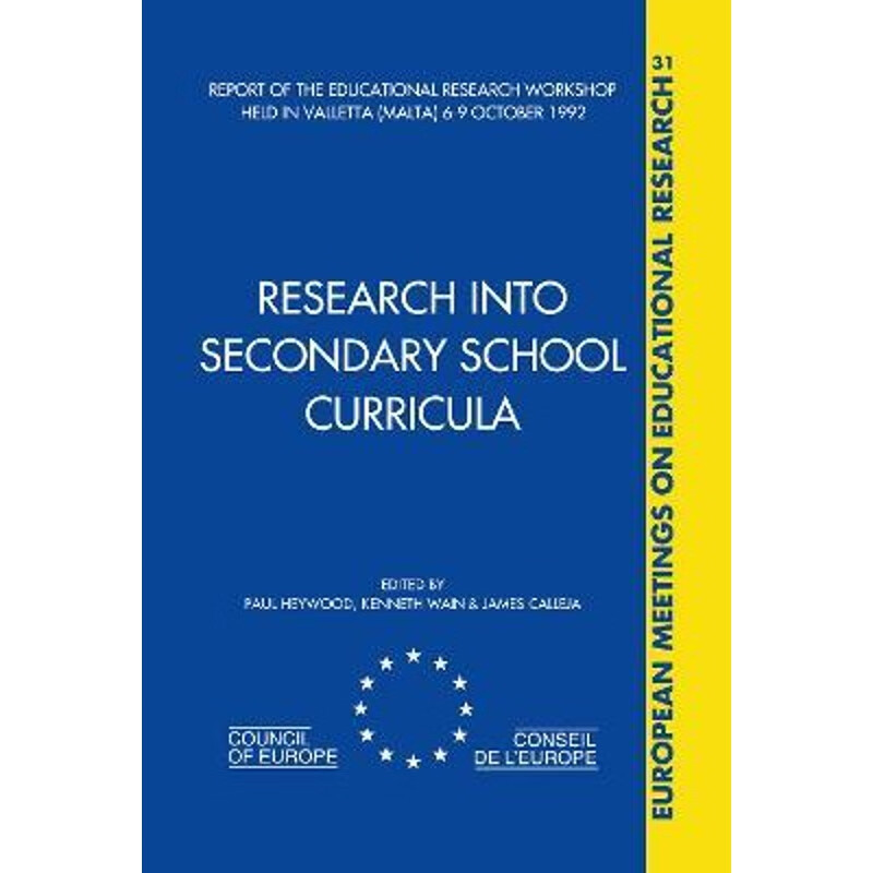 预订research into secondary school curricula:report of the